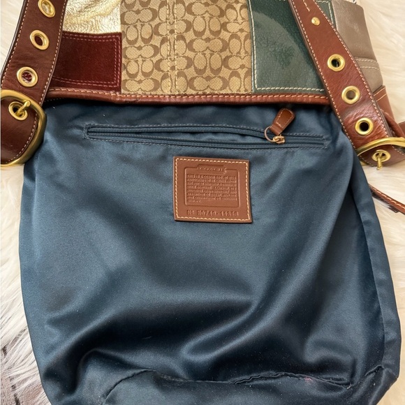 Vintage Coach Bleecker Holiday Patchwork Duffle bag#11356 - Picture 16 of 16